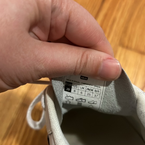 Veja V10 sneakers blue and red s 39/us 8 - Picture 4 of 6